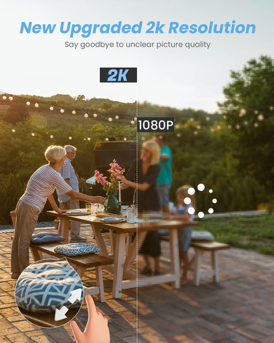 Cámara De Seguridad Al Aire Libre Homekit Mmg