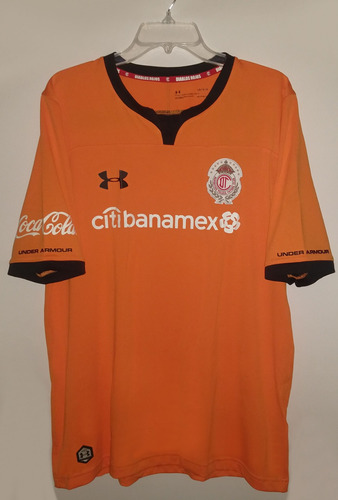 Jersey Toluca Portero Under Armour Año 2018-2019 Talla G