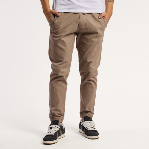 Pantalón Hombre Kevingston Babucha Cabral Gabardina Beige
