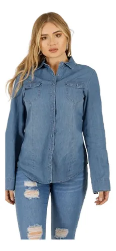 Camisa mezclilla mujer chile sale
