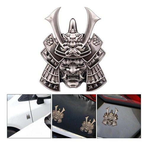 Samari Máscara De Samurai Adesivo De Decalque