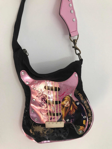 Cartera Hannah Montana Disney Original Morral Guitarra Miley