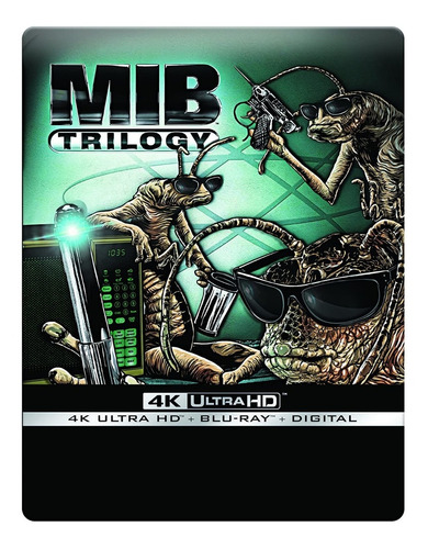 Blu Ray Mib Trilogy Men In Black 4k Ultra Hd Steelbook 