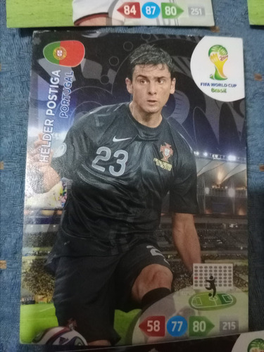 Carta Adrenalyn Xl Brasil 2014-helder Postiga