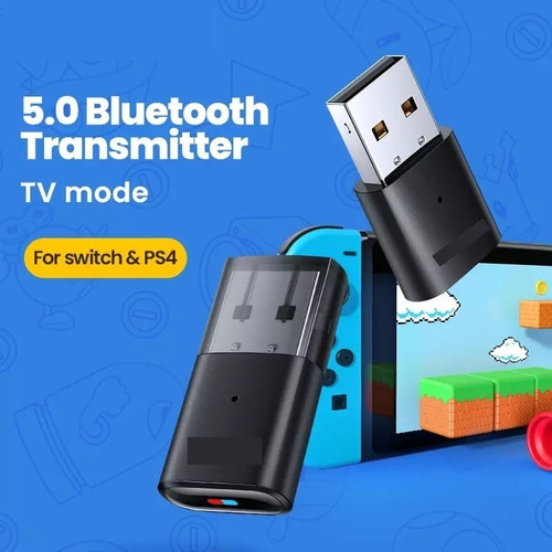 Transmisor De Audio Bluetooth V5.0 Para Nintendo Switch Ps4