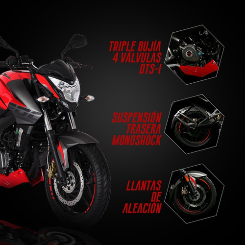 Imagen 8 de 15 de Bajaj Rouser Ns 200 Chakan Moto Plan Ahora 12