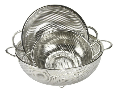 Colador Microperforado Chef Craft Select, 15 Cuartos, Acero