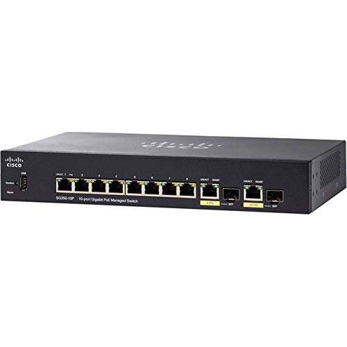 Cisco Systems Sg350 10 Port Gigabit Managed Switch