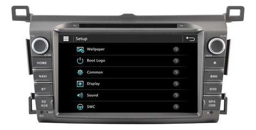Toyota Rav4 2013-2018 Radio Dvd Gps Radio Usb Bluetooth Hd