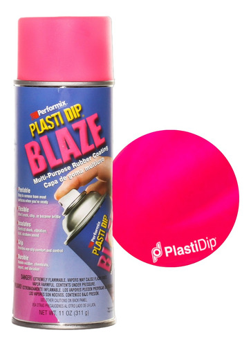 Pintura Aerosol Rosa Fluo Kit Vinilo Removible Plastidip 