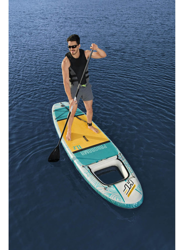 Stand Up Paddle Inflable Set Con Ventana 340x89x15cm Bestway