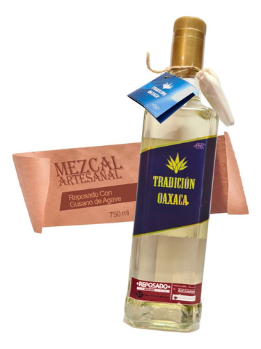 Tradicion Oaxaca - Abocado Con Gusano De Agave - 375 Ml