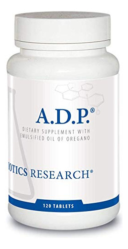 Aceite De Orégano Biotics Research Adp Altamente Concentrado