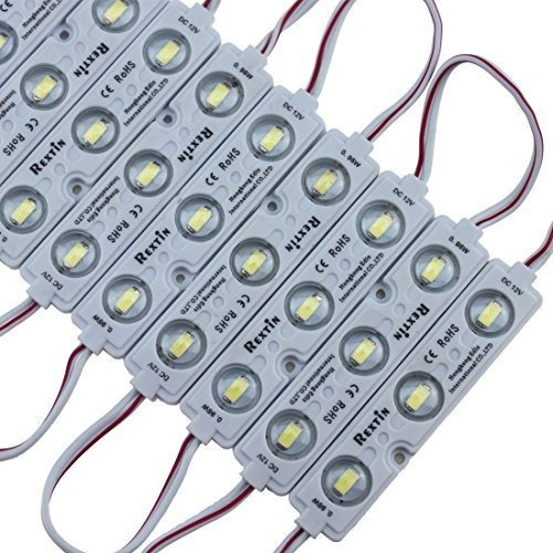 Rextin Super Brillante 200pcs 3 Led Modulo Blanco 5630 5730