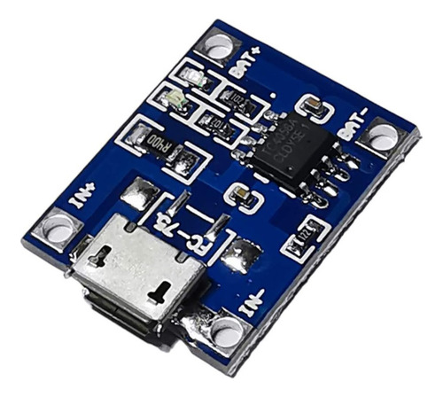 Modulo Tp4056 Cargador Para Batería De Litio V8 Paquete 5pcs