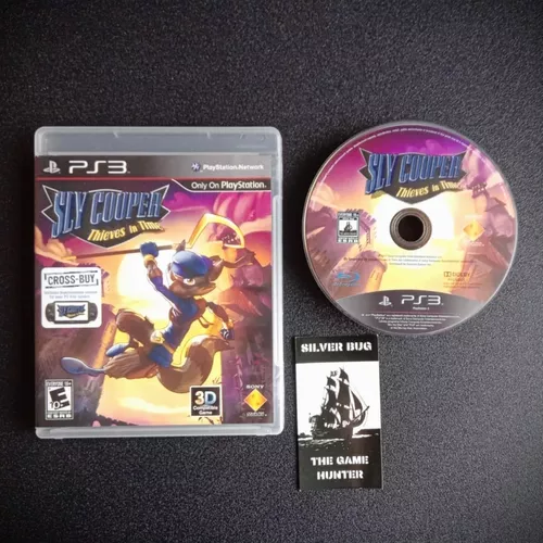 Playstation 3 PS3 Game Sly Cooper Thieves In Time Case & Game Only No Manual