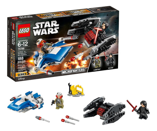 Figuras Para Armar Juego Lego Star Wars Microfighters:  Fgr