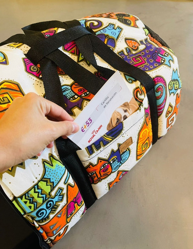 Bolso Transportador Perro/gato Para Aerolínea Iberia