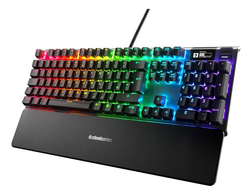 Teclado Mecánico Para Juegos Steelseries Apex Pro Interru...