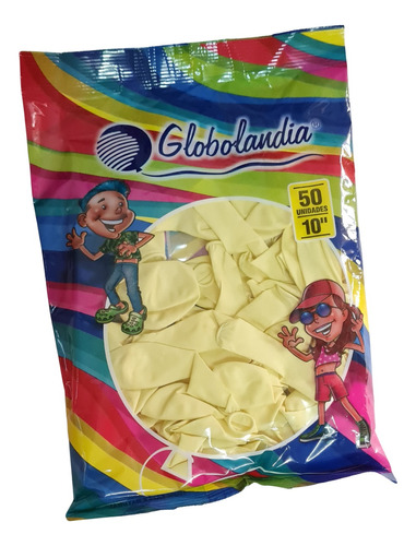 Globos Pasteles Globolandia (50 Unid)