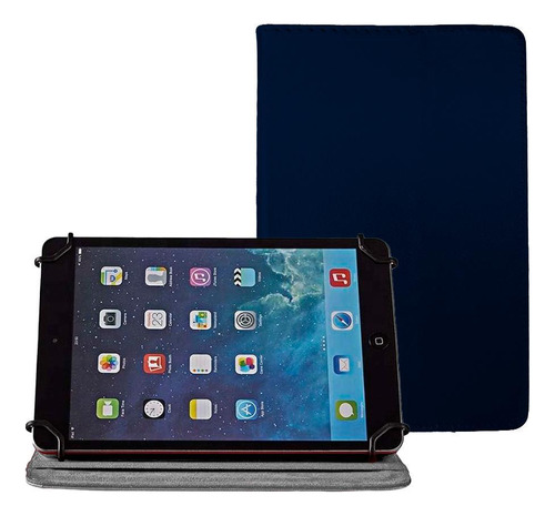 Capa Tablet Multilaser M7s M7 Plus + Pelicula - Azul Marinho