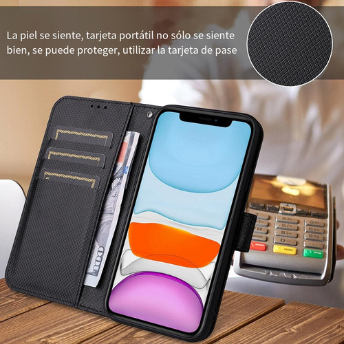 Funda Tipo Cartera De Piel Para Redmi Note 12 5g/note 12 Pro/11a 4g