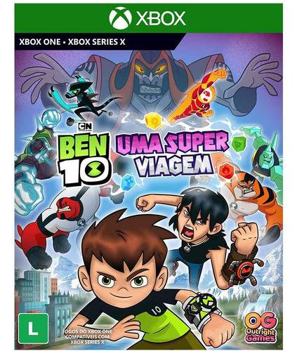 Jogo Ben 10 Power Trip Xbox One - Aventura 3d Com Aliens