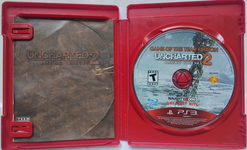 Uncharted 2 Goty Para Playstation 3 (Usado)