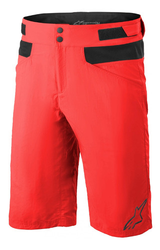 Short Ciclismo Alpinestars Drop 4.0 Rojo