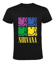 Comprar Remera Toxic Rock Nirvana Logo Kurt Cobain Rock N5 Infantil