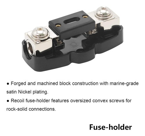 Recoil True 8 Gauge Kit Completo De Cableado De Amplifica...