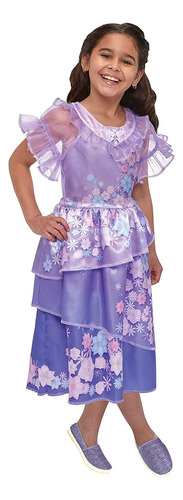 Disfraz Isabela Disney Encanto Vestido Auténtico Talla: 4-6