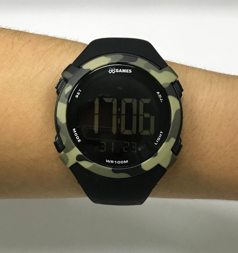 Relógio X-games Xmppd59 Masculino Digital Pulseira Silicone