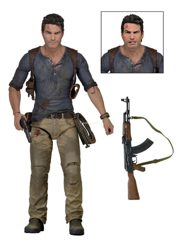 Nathan Drake Uncharted Acción Figura Juguete Regalo