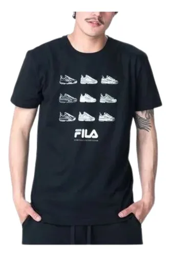 Fila disruptor negro hombre sale