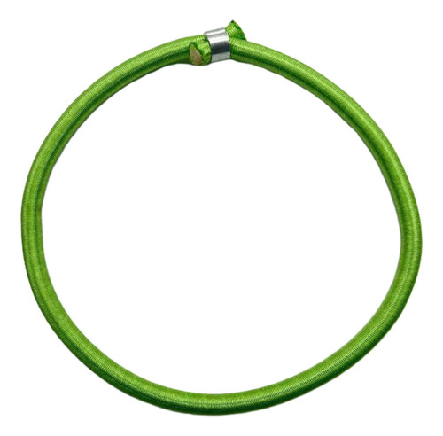Corda Elástica Do Trampolim De 10 Pces Redonda 8mm, Verde