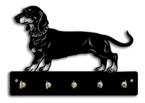 Comprar Porta Llaves De Perro Salchicha Calado