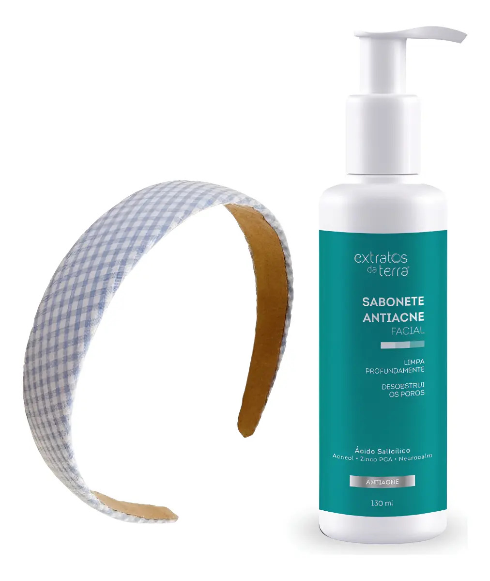 Sabonete Facial Antiacne Antioleosidade Extratos Da Terra