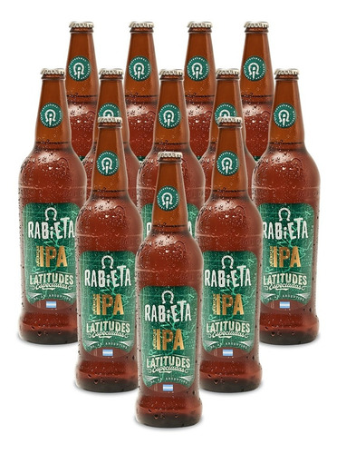 Cerveza Rabieta American Ipa 710cccaja X 12 Botellas