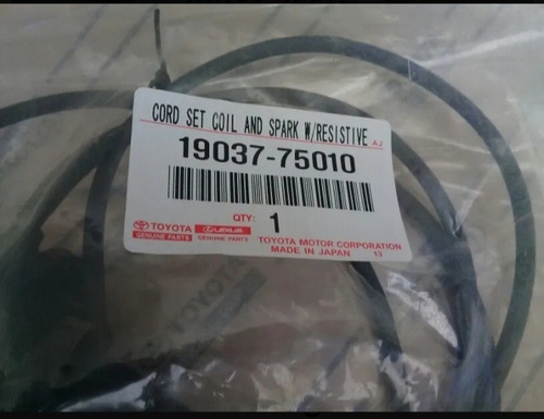 Cable Para Bujias De Toyota Meru ( Sumitomo) Original 