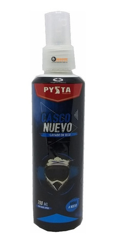 1 Lavado En Seco Para Casco Moto/bici Aroma A Nuevo X 200ml 