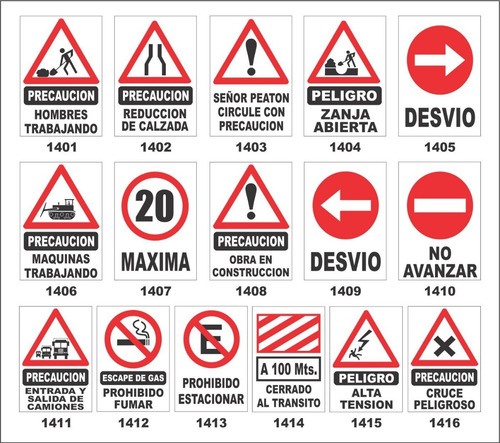 Cartel Linea Corrugado 50x70 Cm Varios Modelos Obra Oferta!