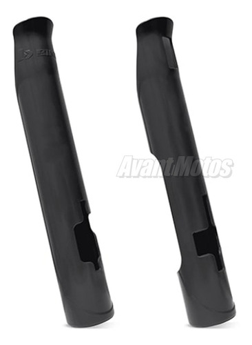 Imagen 2 de 3 de Protector Barrales/horquilla Tornado Negro Biker Avant Motos