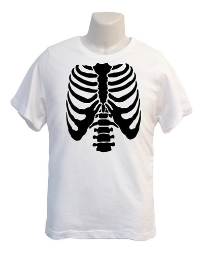 Polera Esqueleto - Polo Niño - Halloween - Regalo