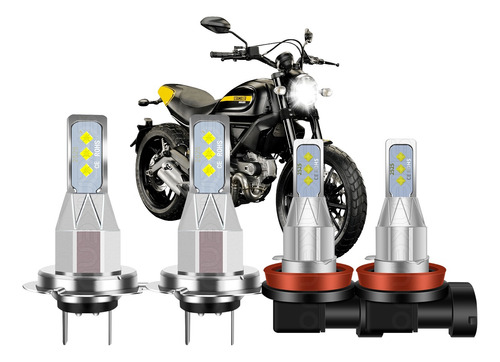 Para Suzuki Gsxr600 2006-07 2011-18 Kit De Focos Led H7 H11