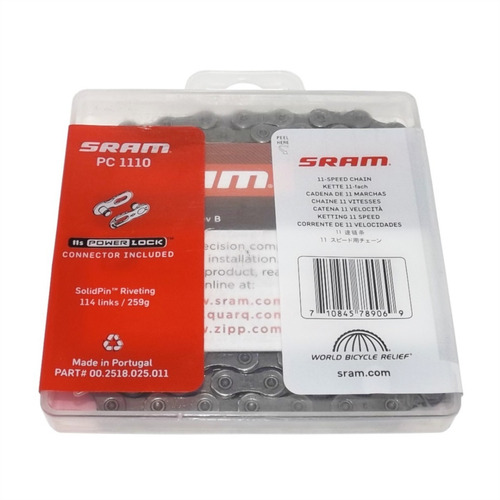 Imagem 4 de 5 de Corrente Sram Pc 1110 11v C/ Powerlink Shimano Xt Slx