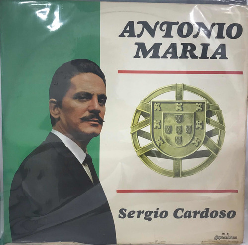 Lp Novela Antônio Maria C/ Sérgio Cardoso - Tupi - 1968 - Mv (Usado)