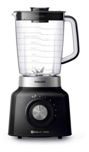 Licuadora De Pie Philips 800w 2,4lts 5 Velocidades Hr 2135-90
