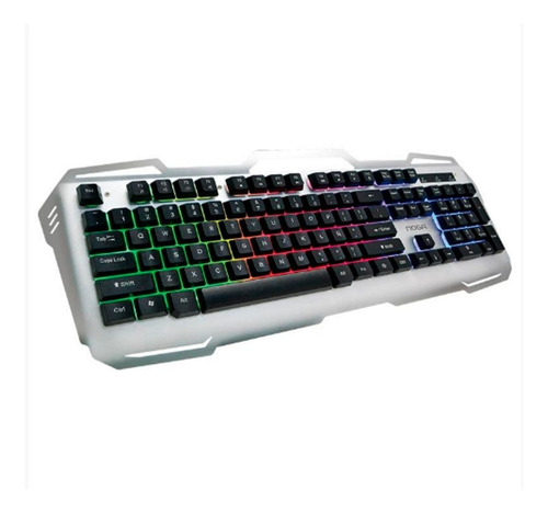 Teclado Gamer Retroiluminado Estructura Metal Noga Nkb-k10
