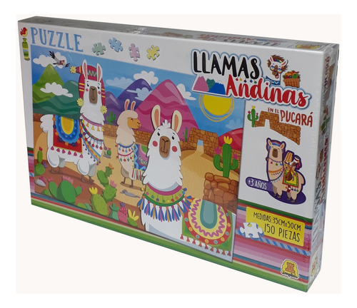 Puzzle Llamas En El Pucará 150 Piezas Implas Ploppy 340216